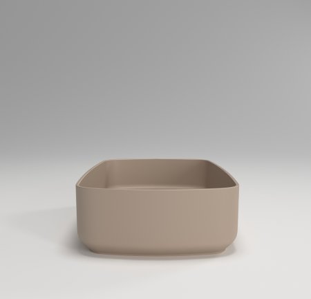 Раковина-чаша Plumberia Selection NOVE SOFT TL 48x12.5x32 Terra di Luna 