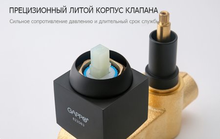 Душевая система Gappo G7107-6 Черная матовая 