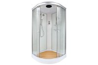 Душевая кабина Deto ЕМ1510 100 см низкий поддон