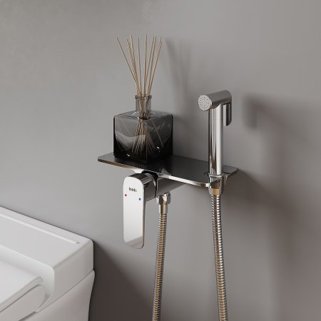 Гигиенический душ со смесителем Iddis Axes AXESBSHi08 Хром 