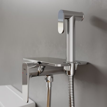 Гигиенический душ со смесителем Iddis Axes AXESBSHi08 Хром 