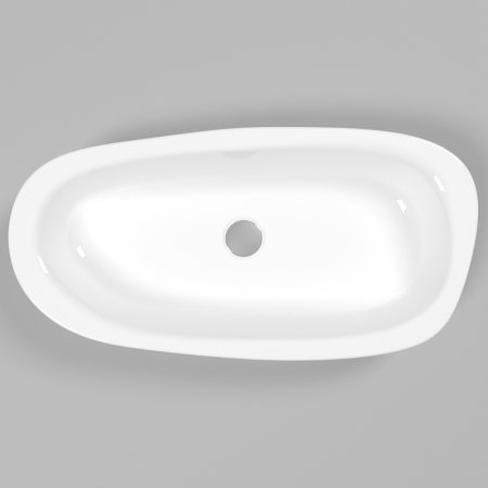 Раковина-чаша Whitecross Moonstone E 70 0731.070035.100 Белая глянцевая 