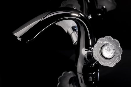 Смеситель для раковины Boheme Camelia 271 Хром 