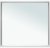 Зеркало Allen Brau Reality 80 1.32018.02 с подсветкой Серебро браш с сенсорным выключателем 
