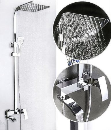 Душевая система ALMAes Turia SDI-1820 Хром 