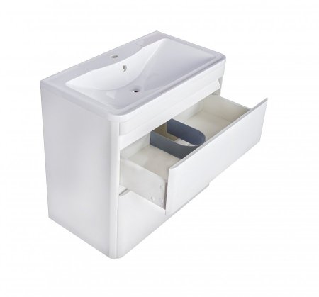 Тумба напольная "Атлантика 70", Люкс старое дерево, PLUS 