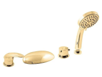 Смеситель для ванны на 4 отверстия Kolpa San Rav Slezak Niagara 2894400 золото