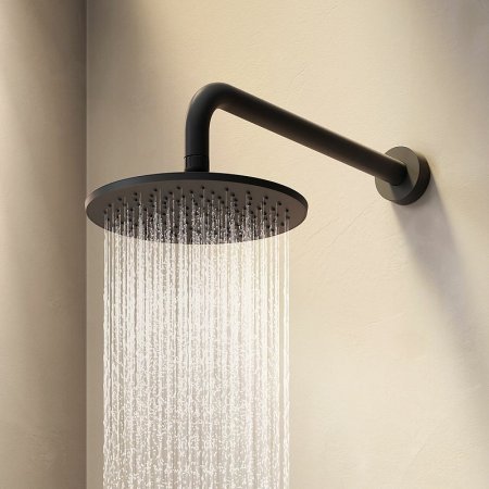 Верхний душ AM.PM Gem F0590022 Черный матовый 