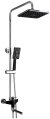 Душевая система Frap H57 F2457 Черная матовая Хром 