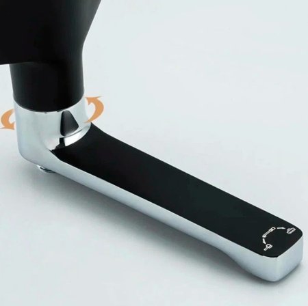 Душевая система Frap H57 F2457 Черная матовая Хром 