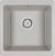 Мойка кухонная Paulmark Brilon PM104546-GR серый 