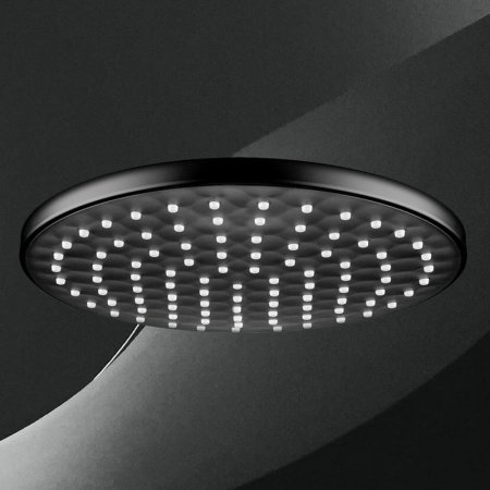 Верхний душ Swedbe Hermes 5119B Черный матовый 