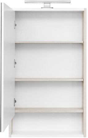 Зеркальный шкаф Aquaton Рико 50 1A212302RIB90 Белый Ясень фабрик 