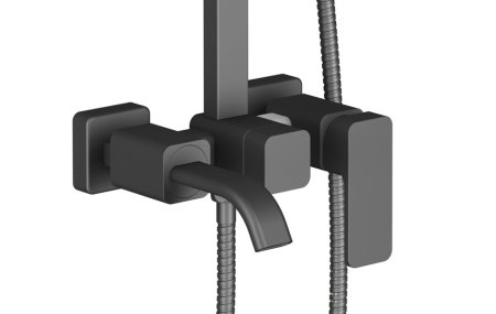 Душевая стойка Timo Selene SX-1013/03 черная 