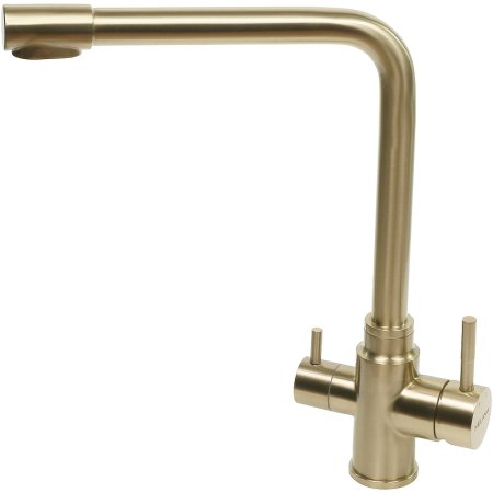 Смеситель для кухни Melana F9505HG Золото 