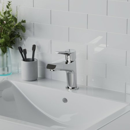 Смеситель для раковины Paini Messina MECR205N35 Хром 