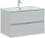 Тумба с раковиной Aquanet Алвита New 80 2 ящика, серый 