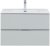 Тумба с раковиной Aquanet Алвита New 80 2 ящика, серый 