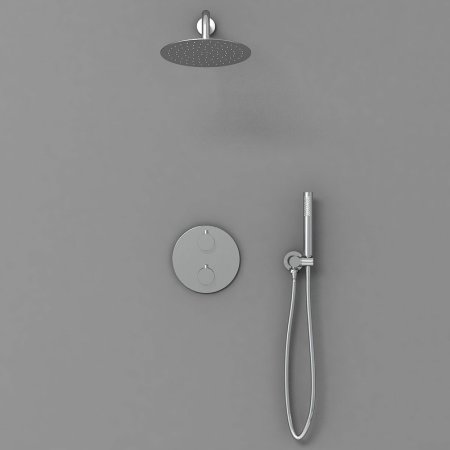 Душевая система Vincea VSFW-101TCH с термостатом Хром 