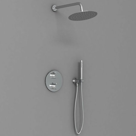Душевая система Vincea VSFW-101TCH с термостатом Хром 