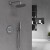 Душевая система Vincea VSFW-101TCH с термостатом Хром 