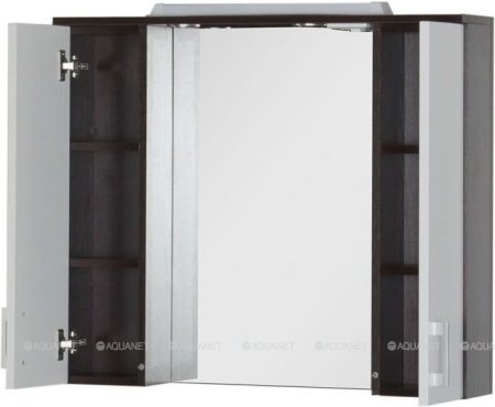 Зеркало-шкаф Aquanet Тиана 90 венге 