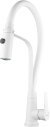 Смеситель для кухни с гибким изливом и режимом &quot;душ&quot; Shevanik S943C-1, белый 