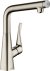 Смеситель Hansgrohe Metris Select M71 14785800 для кухонной мойки, сталь 