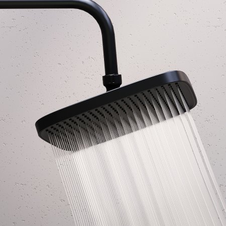 Верхний душ Damixa Gala 953050300 Черный матовый 