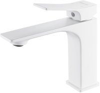 Смеситель для раковины Shevanik S6101C, белый