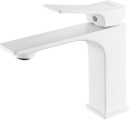 Смеситель для раковины Shevanik S6101C, белый 