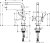 Смеситель Hansgrohe Talis M54 72827000 для кухонной мойки, хром 