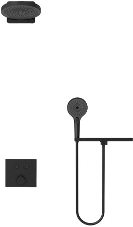 Душевая система Vincea Inspire VSFW-4I211RMB Черная матовая 