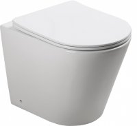 Унитаз приставной SantiLine SL-5020 безободковый, с микролифтом