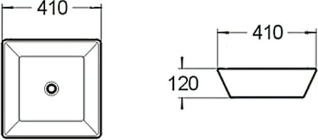 Рукомойник SantiLine SL-1014 
