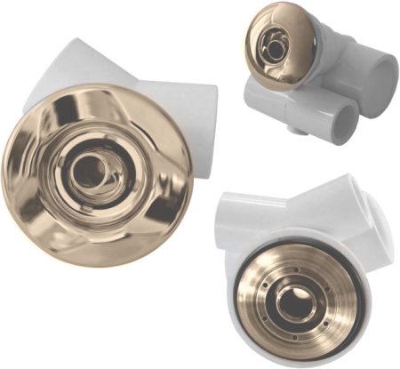 Акриловая ванна Radomir Орегона левая с г/м Релакс Bronze 