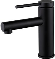 Смеситель для раковины Abber Emotion AF8810B Черный матовый