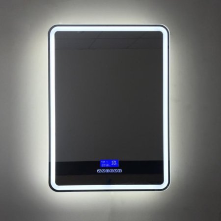 Зеркало BelBagno SPC-MAR-600-800-LED-TCH-RAD с bluetooth, термометром и радио 