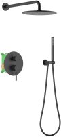 Встраиваемая душевая система TIMO Saona SX-2369/03SM, черный