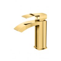 Смеситель Grocenberg GB2007 Gold для раковины, золото