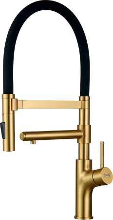 Смеситель Zorg Inox SZR-1010 BRONZE для кухонной мойки, бронза 
