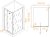 Душевой уголок RGW PA-44 (PA-02 + Z-050-1) 800x1000 