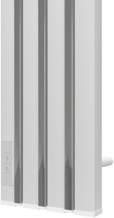 Полотенцесушитель электрический Point Пиано PN19722WC 150x1200 диммер слева, белый/хром 