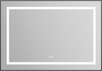 Зеркало BelBagno Kraft 98.5 SPC-KRAFT-985-685-TCH-WARM-NERO с подсветкой с подогревом Черное с сенсорным выключателем Зеркало BelBagno Kraft 98.5 SPC-KRAFT-985-685-TCH-WARM-NERO с подсветкой с подогревом Черное с сенсорным выключателем