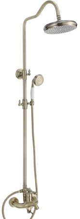 Душевая система Rose R0136Q, бронза 