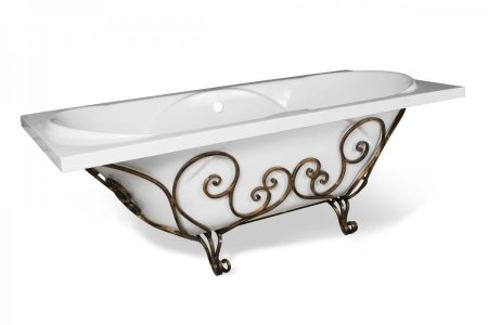 Кованая подставка для ванны Эстет Астра 