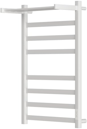 Полотенцесушитель электрический APEXTERMO Terra TR01185WM 800x500 с полкой, белый матовый 