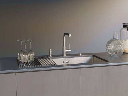 Смеситель Omoikiri Nakagawa 2 Plus-C 4994342 для кухонной мойки 