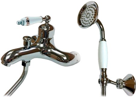 Смеситель для ванны Bronze de Luxe Perse TB9055-PT Хром 