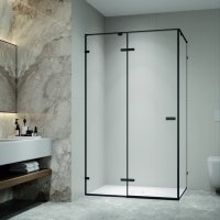 Душевой уголок с распашной дверью на петлях - RGW SV-040B 1200x900